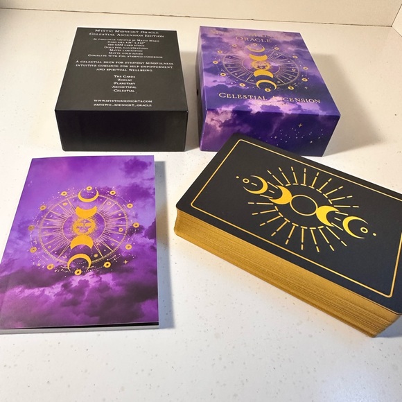 Mystic Midnight Oracle Deck with Guidebook - Picture 3 of 5